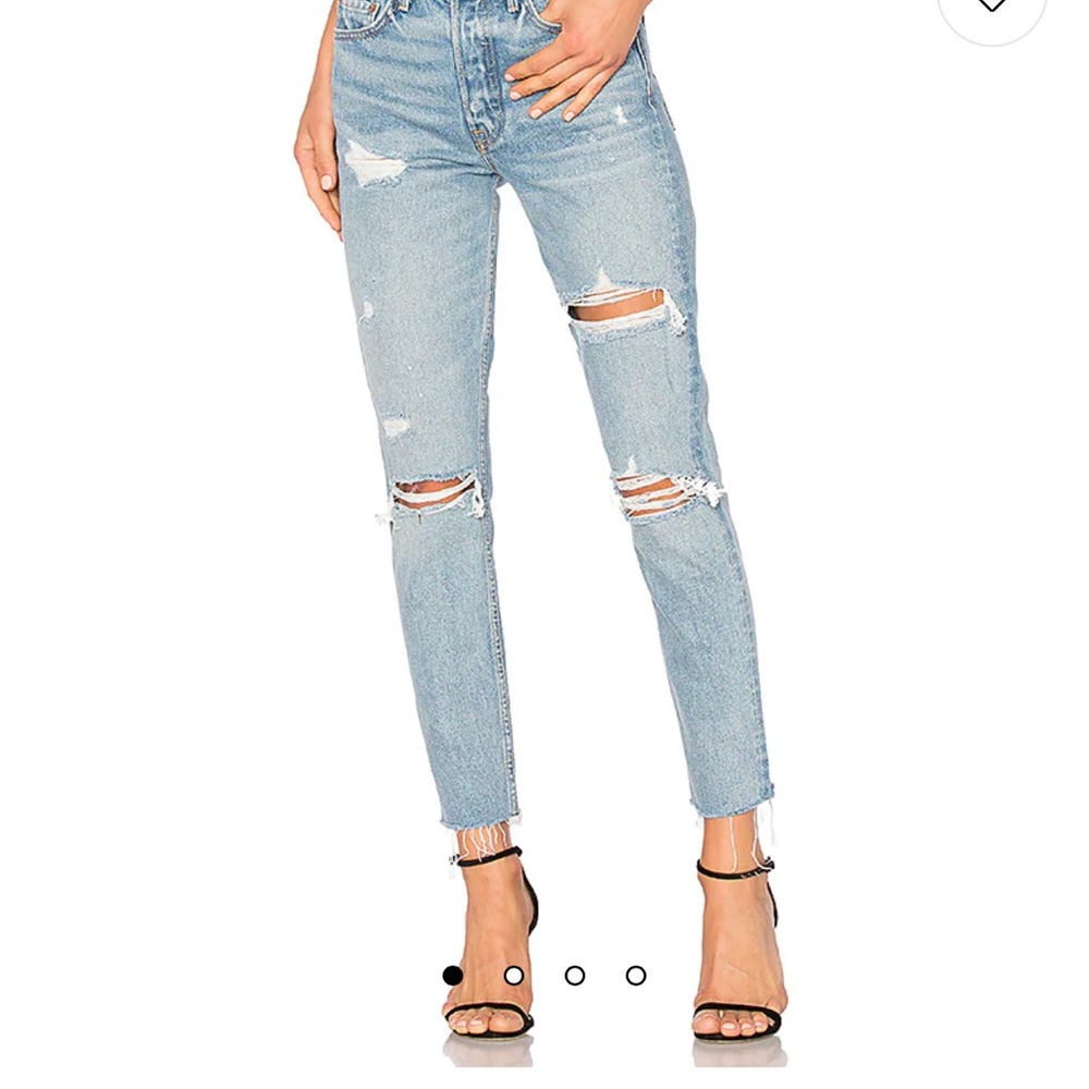GRLFRND Karolina High Rise Jeans A Little More Love